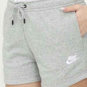Nike Women's Athletic Light Gray Shorts